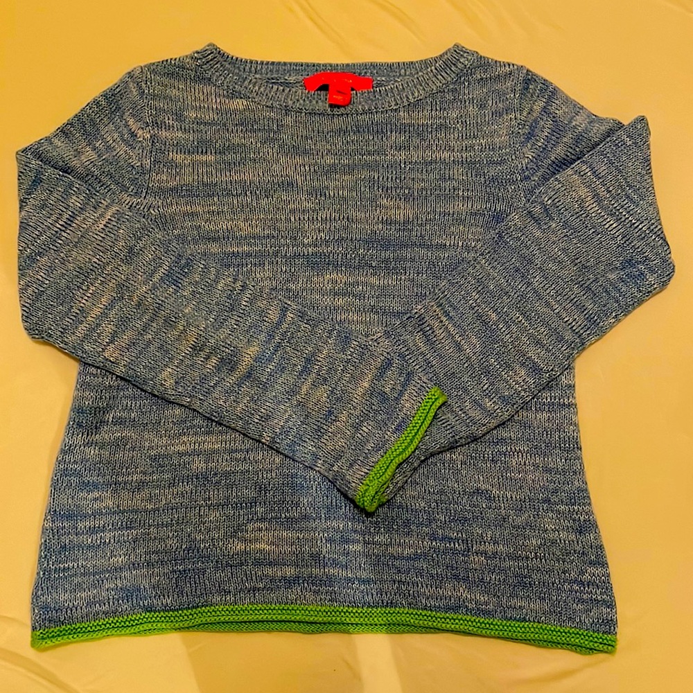 NWOT Lilly Pulitzer Marled Blue Light Sweater Sz XS
